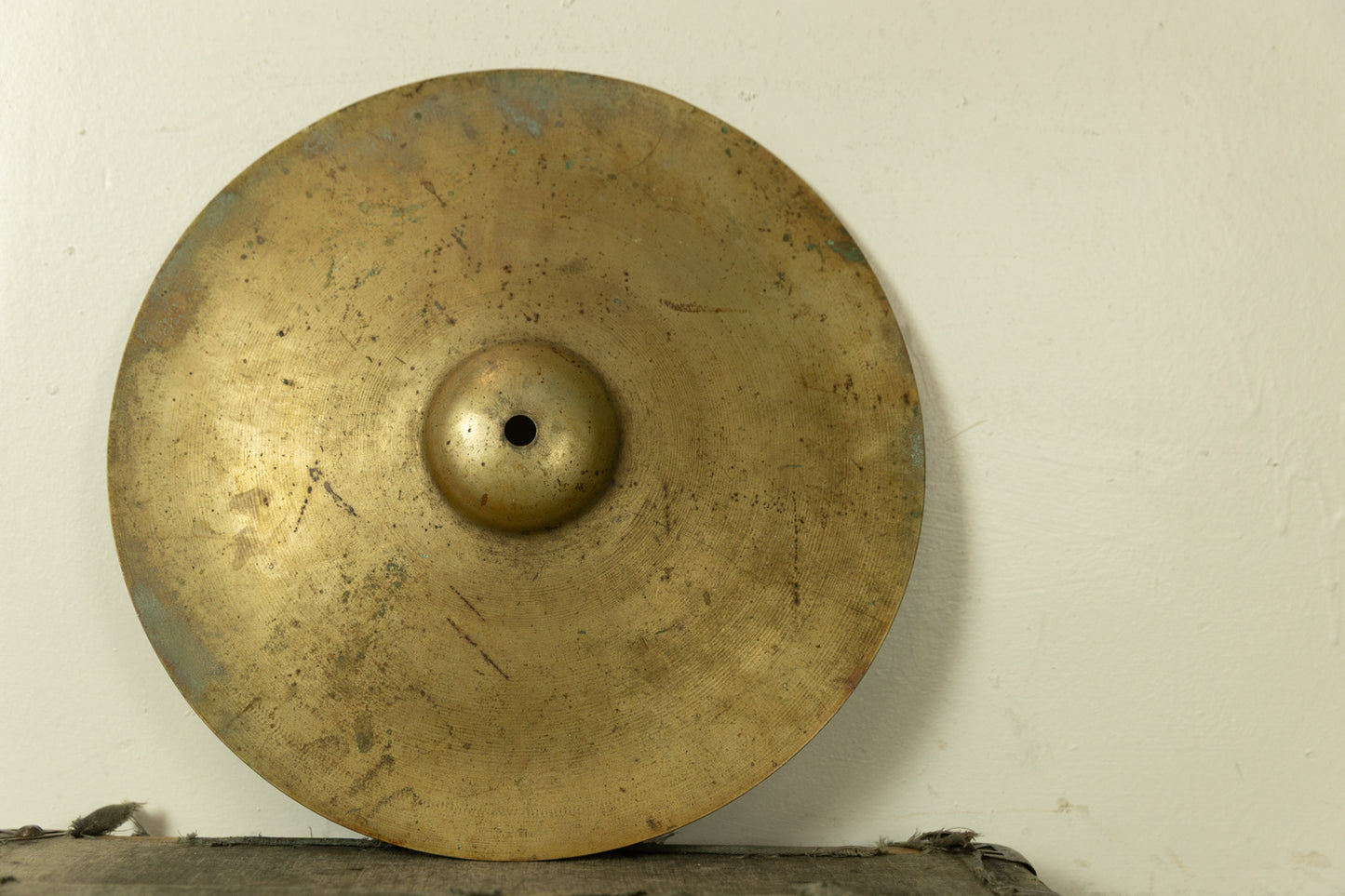 Vintage 14" Flange Hi Hat Cymbal 1388g