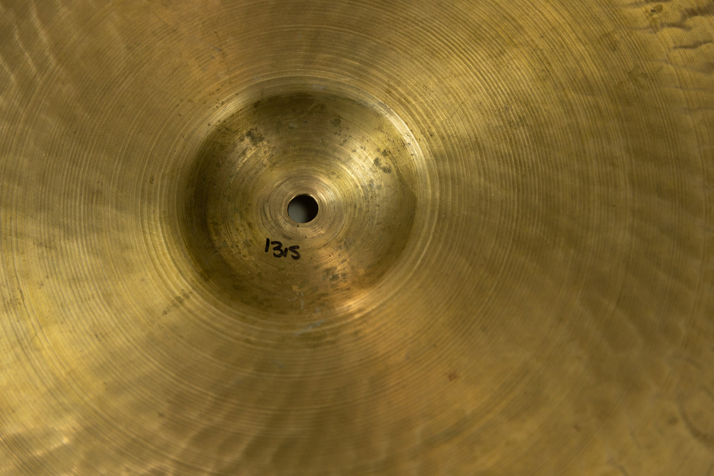 1930s 1940s Zenjian 15" Hi Hat Cymbal 1315g