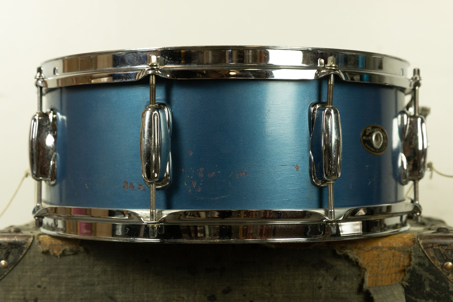 1950s Slingerland 5x14 "Pelham Blue" Student Radio King Snare Drum
