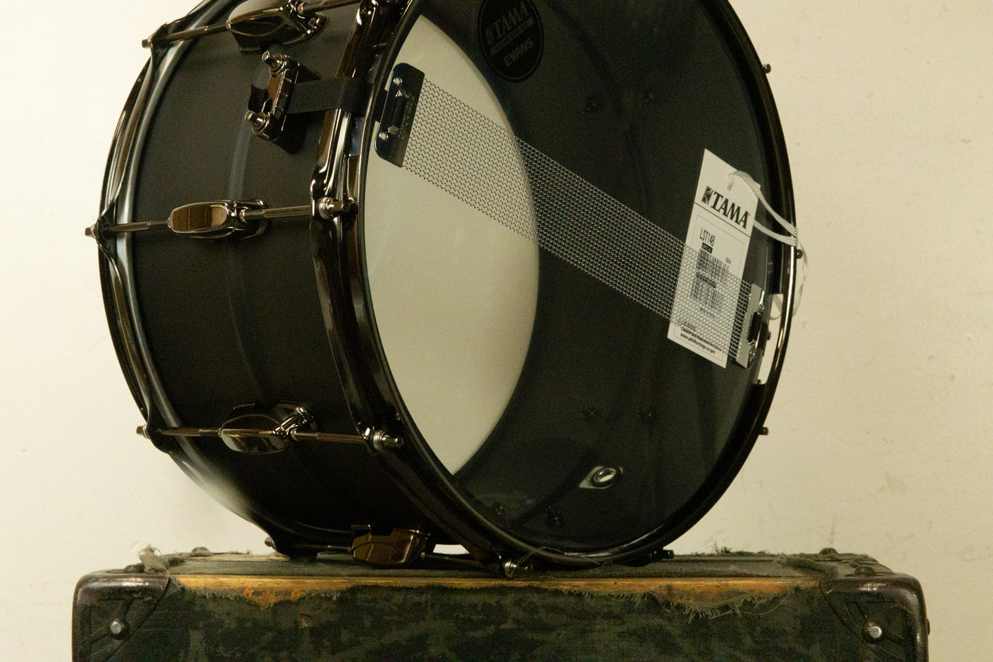 Tama SLP 8x14 Series Big Black Steel Snare Drum