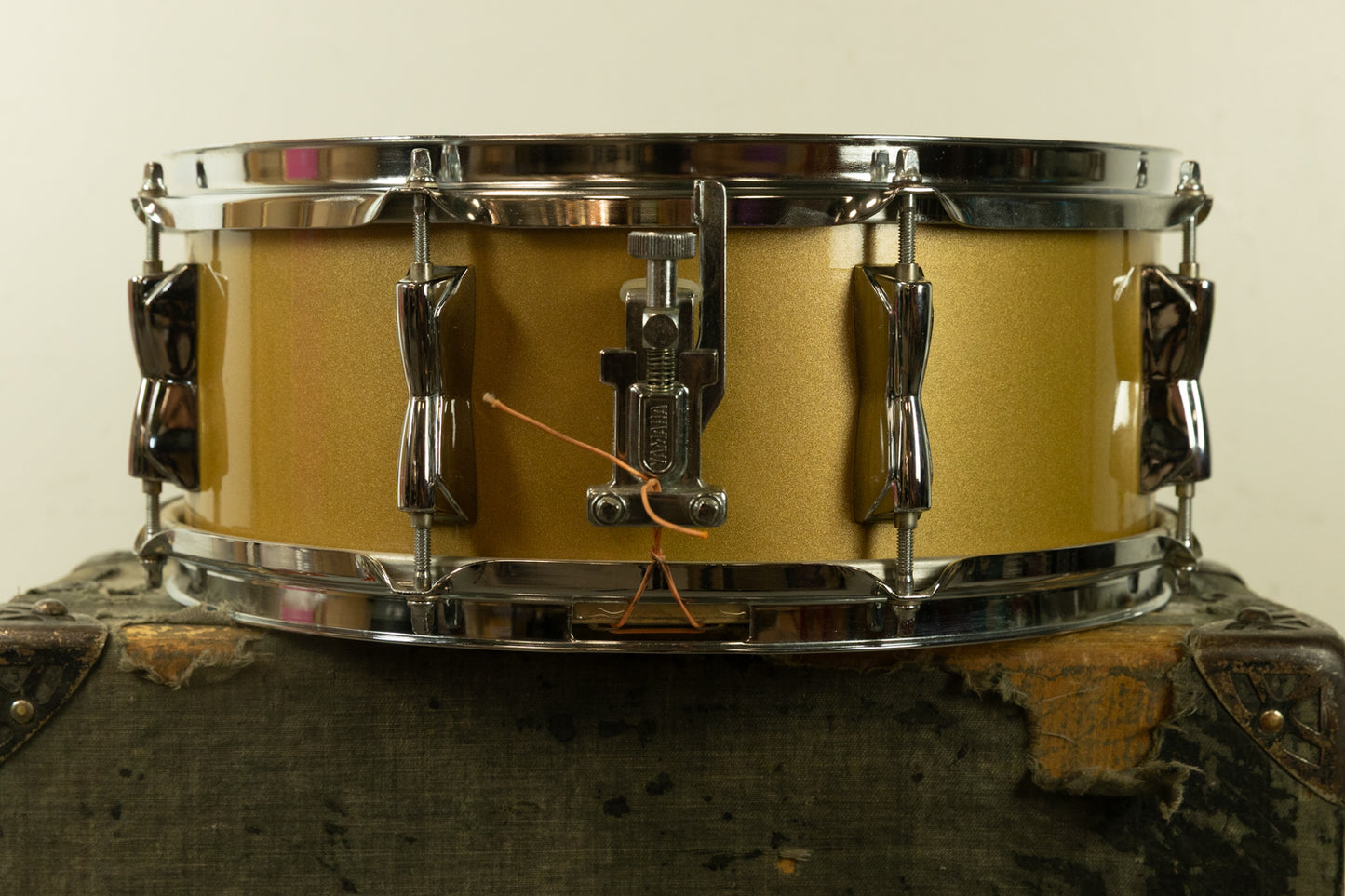 Yamaha 5x14 Stage Custom "Gold Top" Lacquer Snare Drum