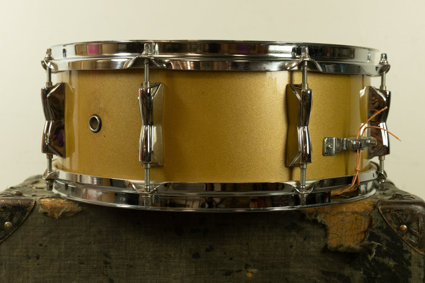 Yamaha 5x14 Stage Custom "Gold Top" Lacquer Snare Drum