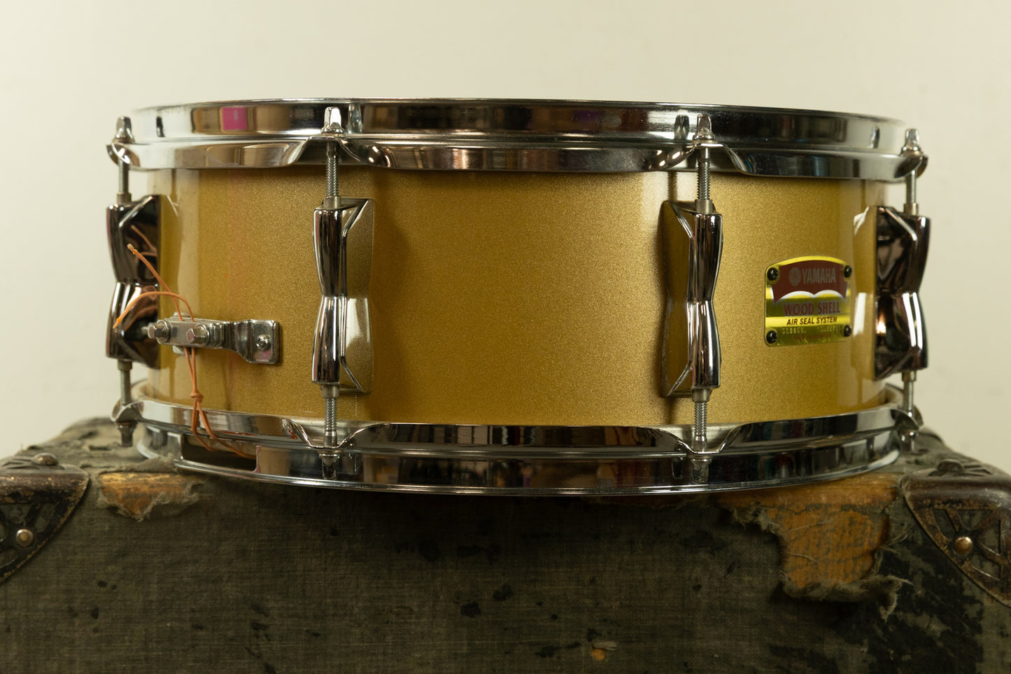 Yamaha 5x14 Stage Custom "Gold Top" Lacquer Snare Drum