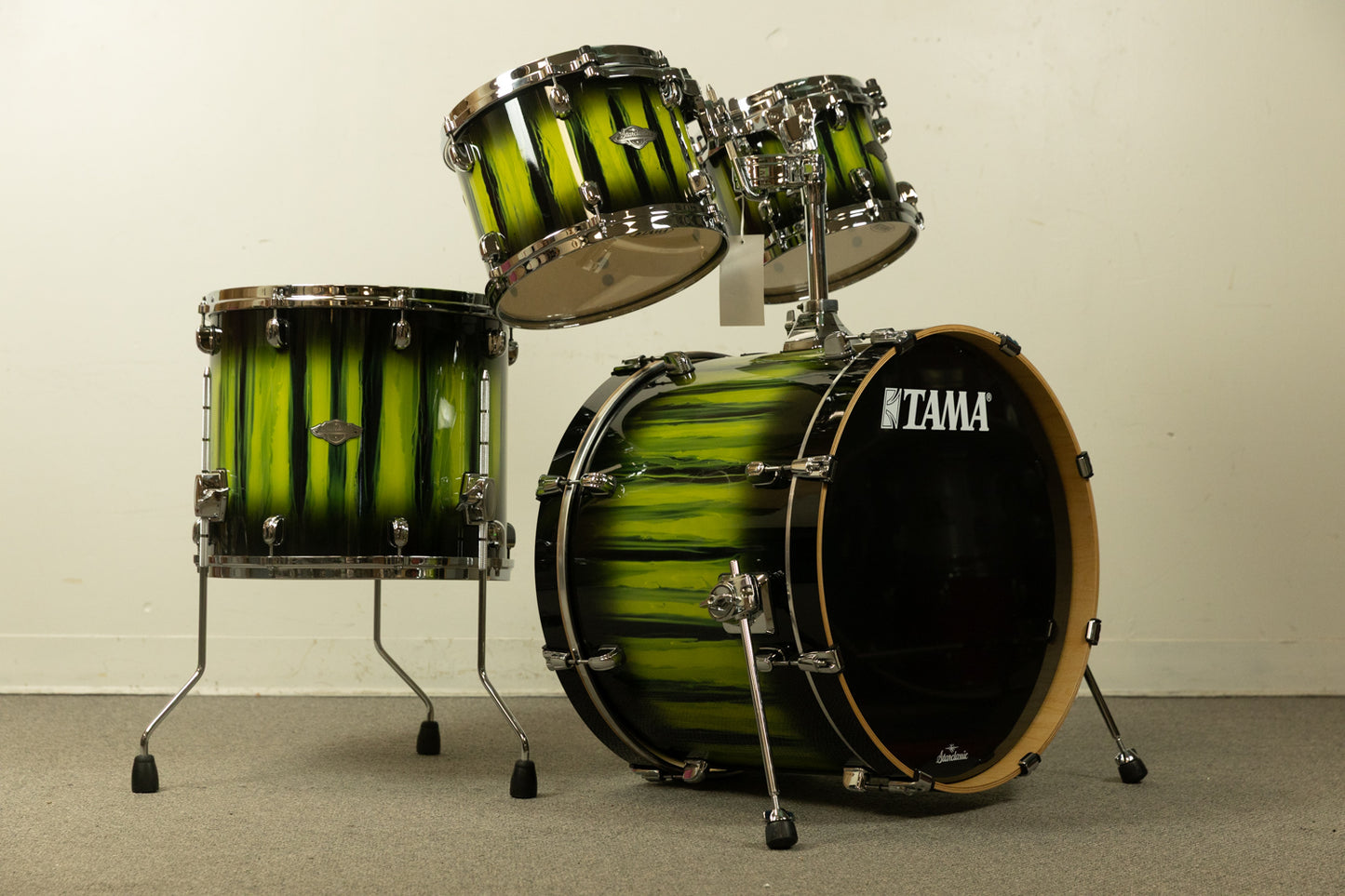 Tama Starclassic Performer Lime Burst Aurora Drum Set