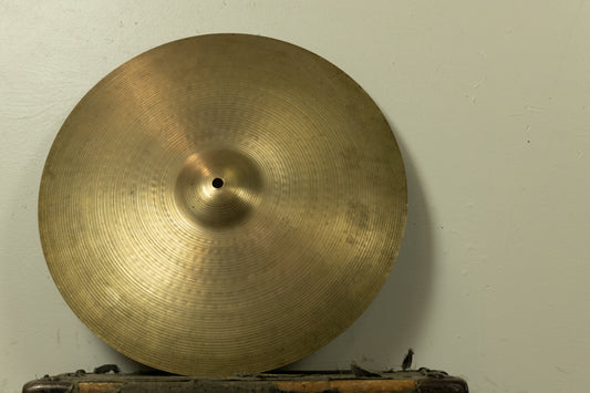 1970s Zildjian 17" A Hollow Logo Thin Crash Cymbal 1191g
