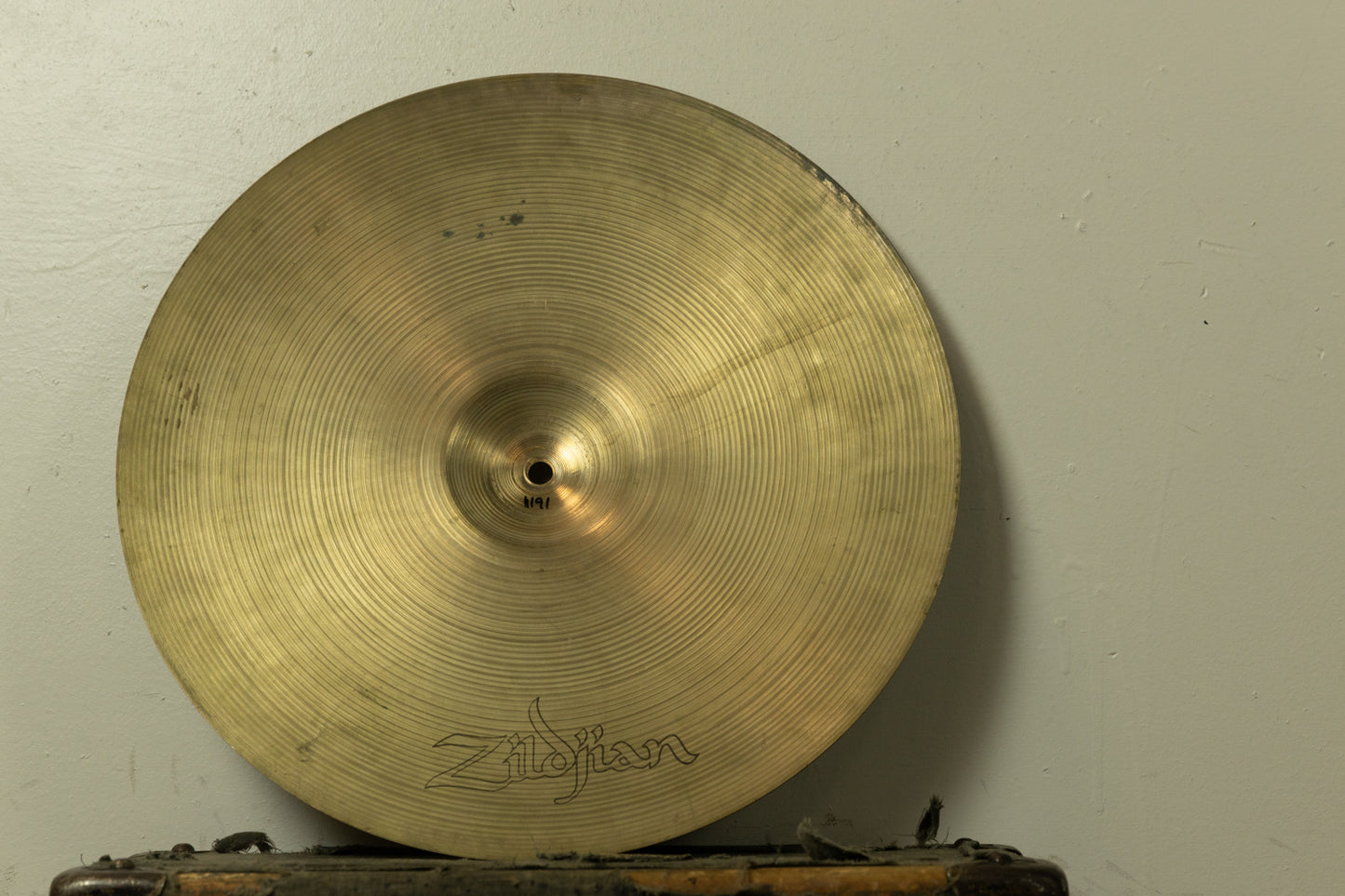 1970s Zildjian 17" A Hollow Logo Thin Crash Cymbal 1191g