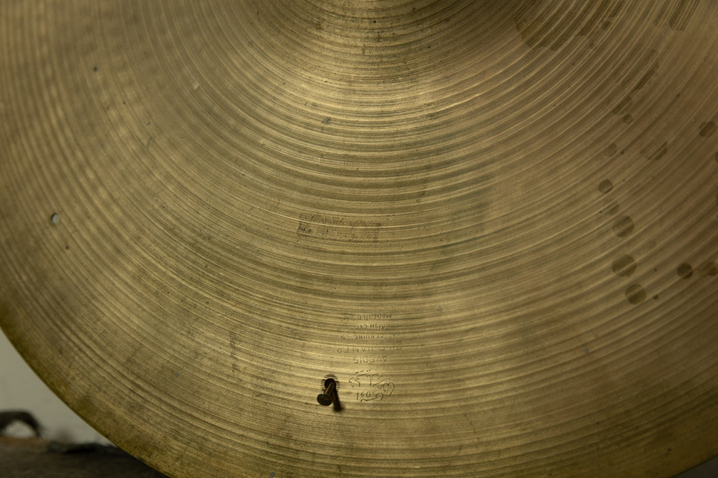 1970s Zildjian 18" A Bounce Crash Cymbal 1414g