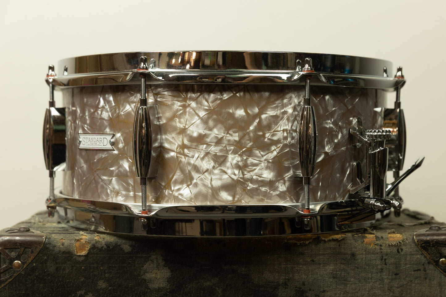 Standard Drum Co. 5.5x14 Gold Dust Pearl Snare Drum
