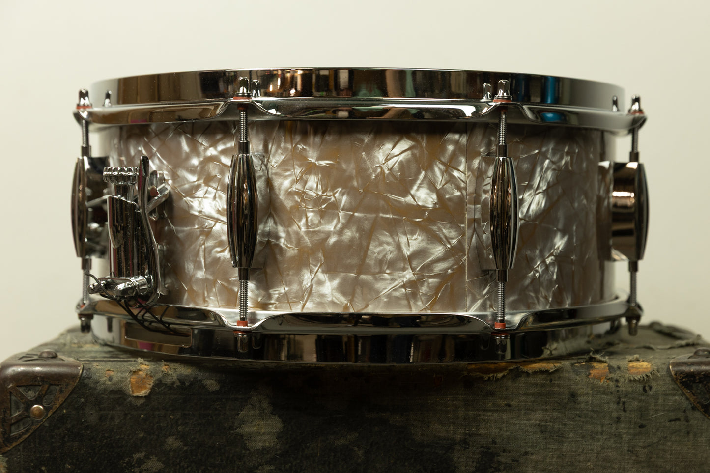 Standard Drum Co. 5.5x14 Gold Dust Pearl Snare Drum