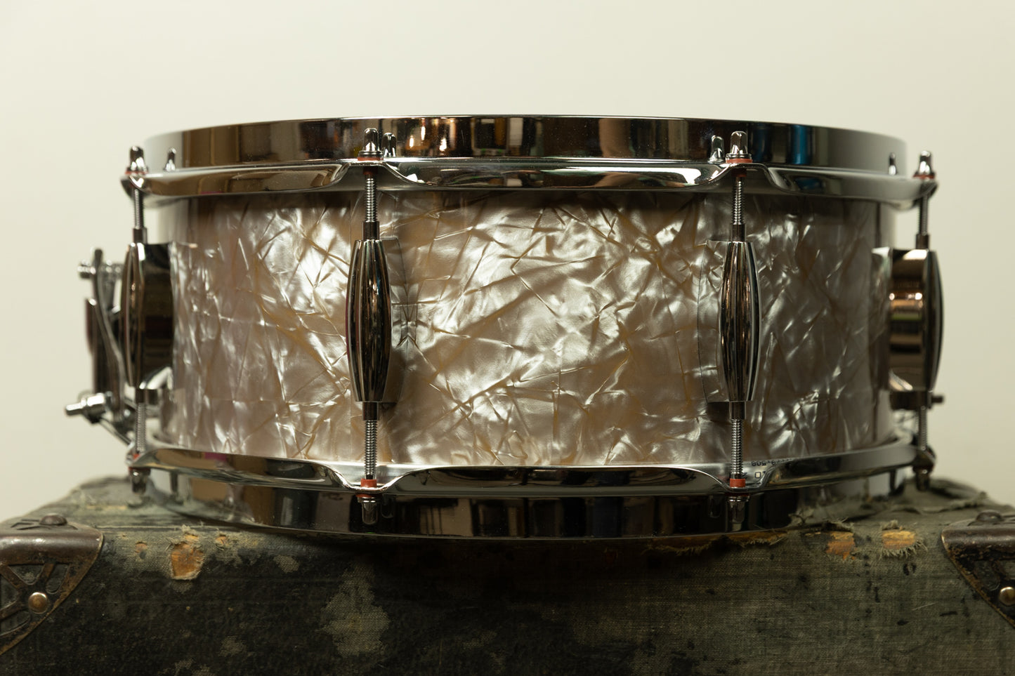 Standard Drum Co. 5.5x14 Gold Dust Pearl Snare Drum