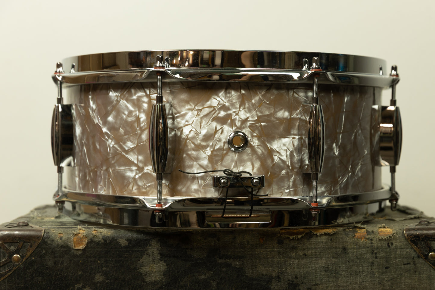 Standard Drum Co. 5.5x14 Gold Dust Pearl Snare Drum