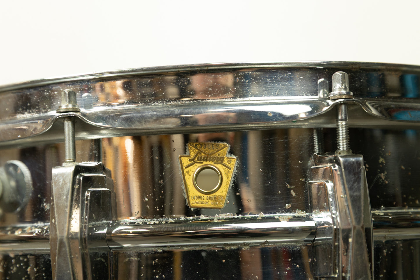 1968 Ludwig 5x14 LM400 Supraphonic Snare Drum