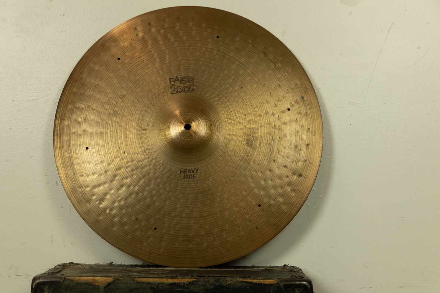 Vintage Paiste 20" Black Label 2002 Heavy Ride Cymbal 2612g