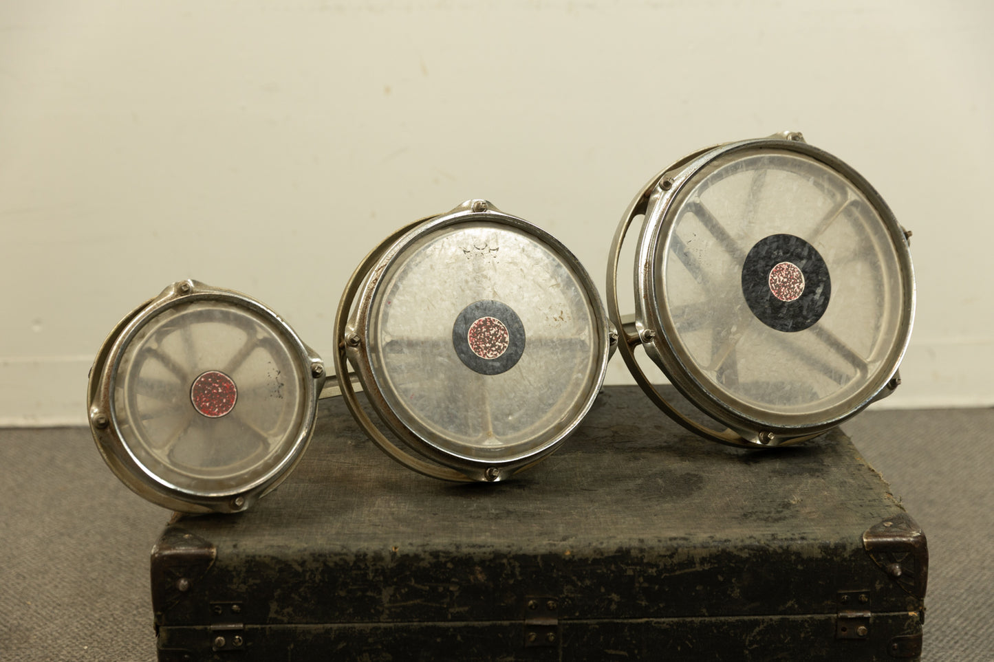 Remo Silver Roto Tom Set - 6" 8" and 10"