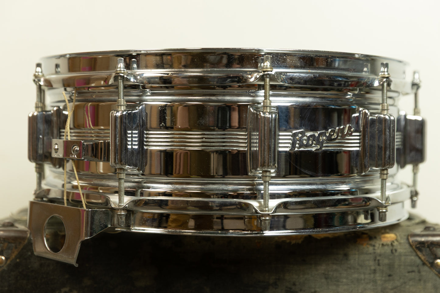 Vintage Rogers 5x14 Metal Dynasonic Snare Drum