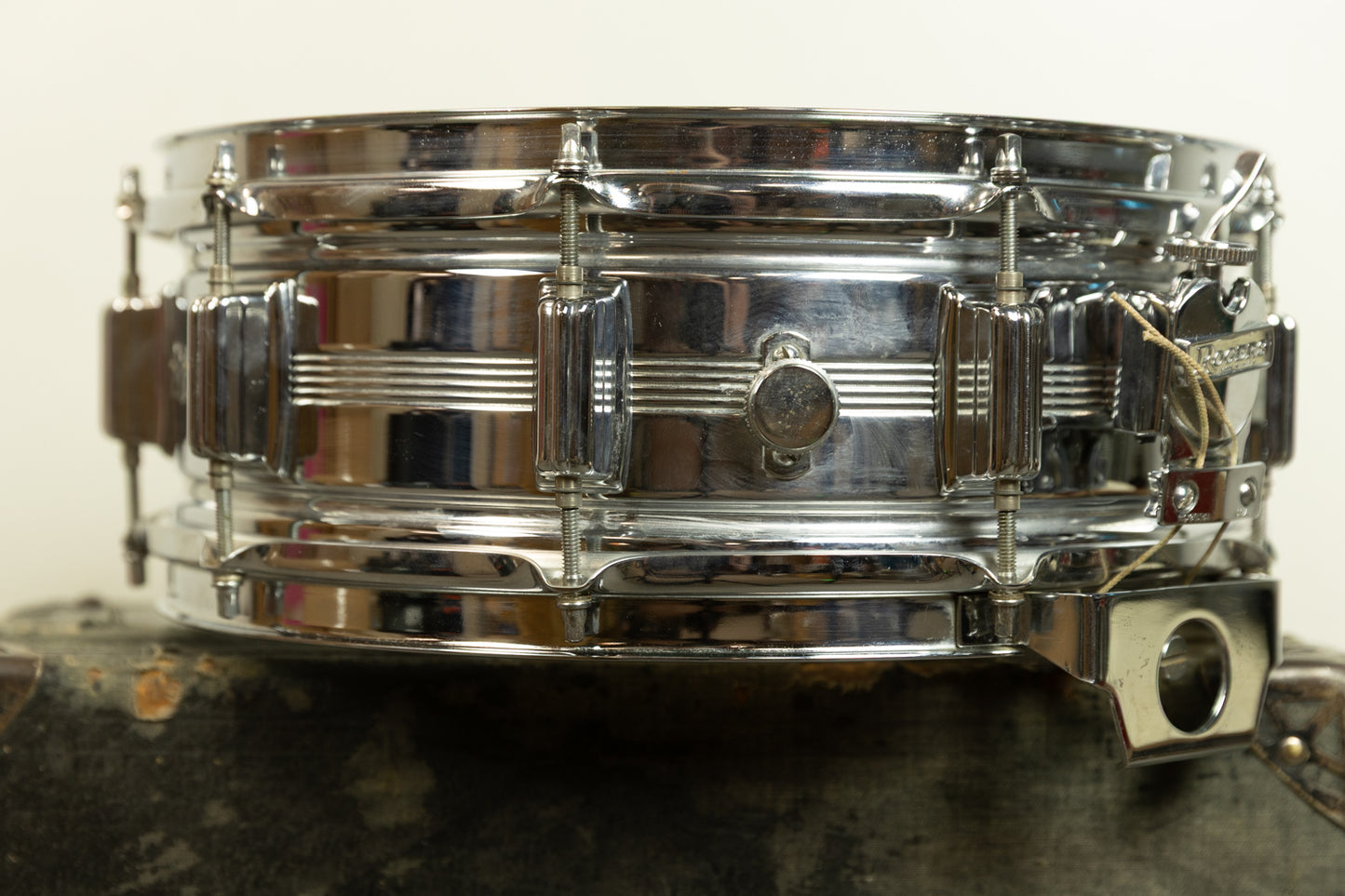 Vintage Rogers 5x14 Metal Dynasonic Snare Drum
