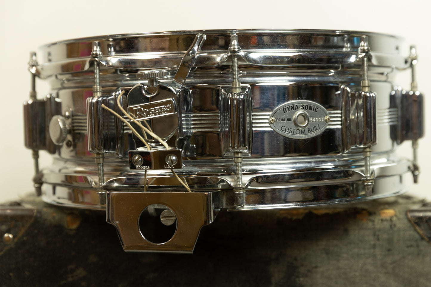 Vintage Rogers 5x14 Metal Dynasonic Snare Drum