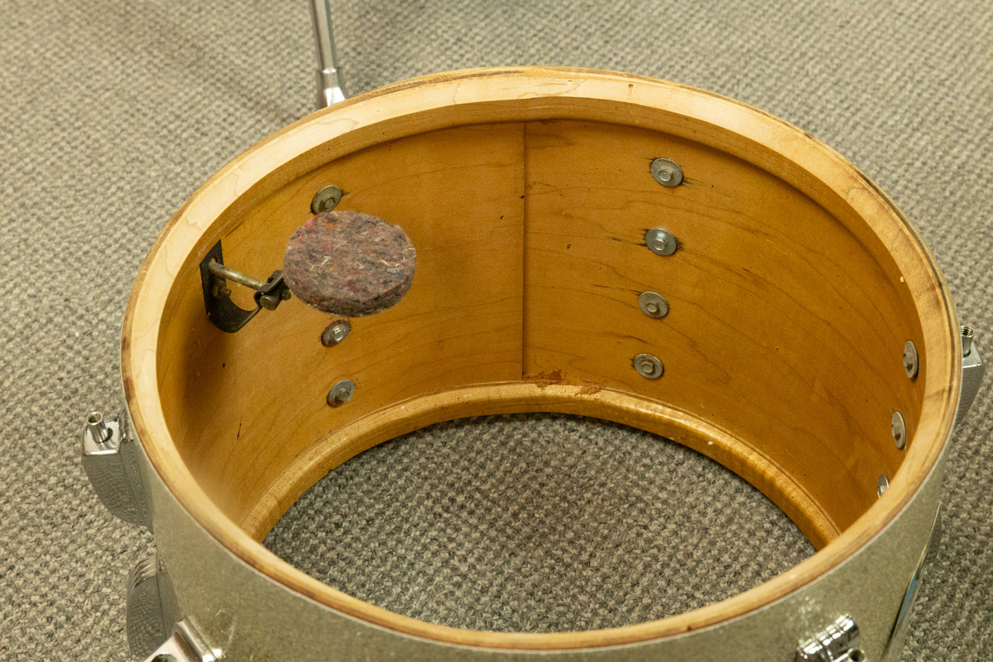 1970s Ludwig Silver Sparkle "Super Classic" Drum Set