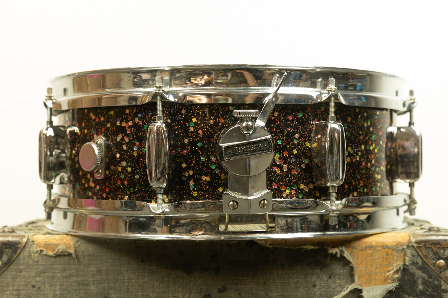 1960s Rogers 5x14 Mardi Gras Holiday Snare Drum