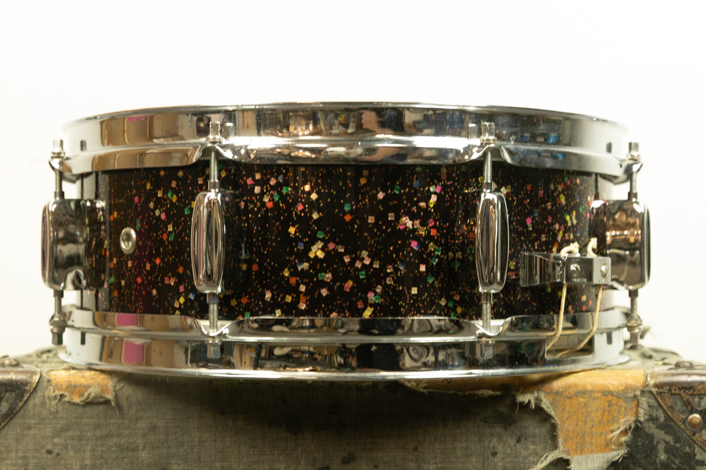 1960s Rogers 5x14 Mardi Gras Holiday Snare Drum