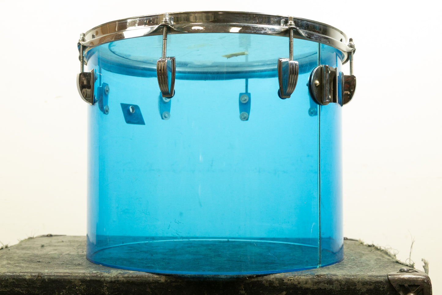 1970s Ludwig 12x15" Blue Vistalite Tom