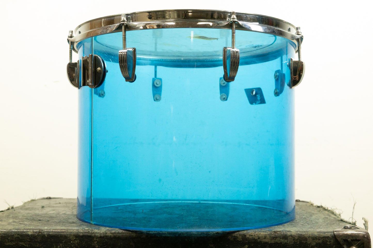 1970s Ludwig 12x15" Blue Vistalite Tom