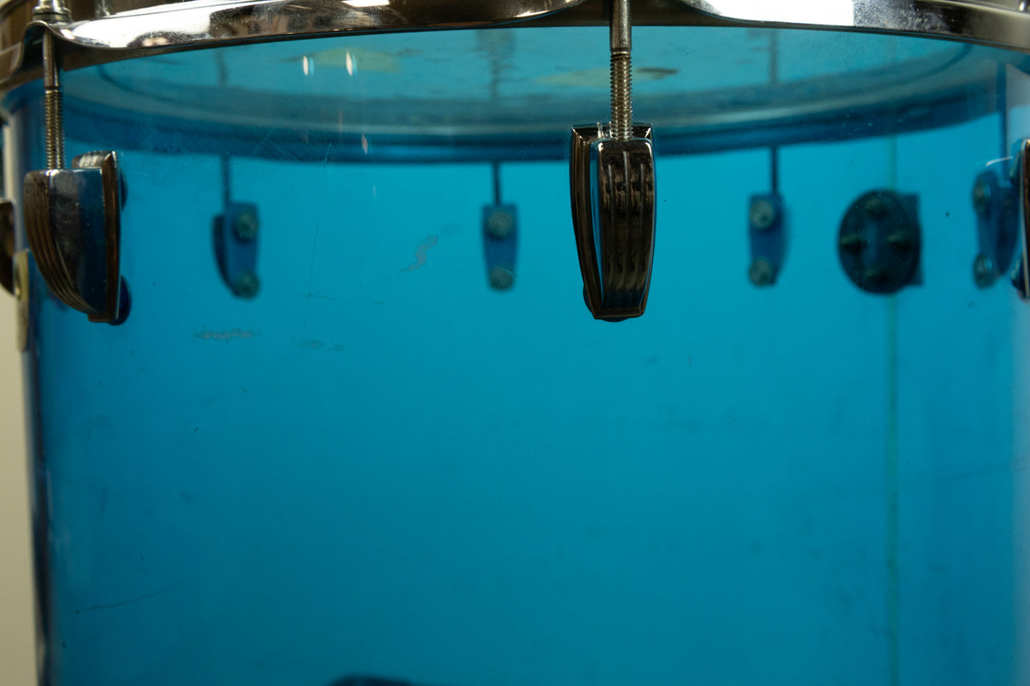 1970s Ludwig 14x16" Blue Vistalite Tom