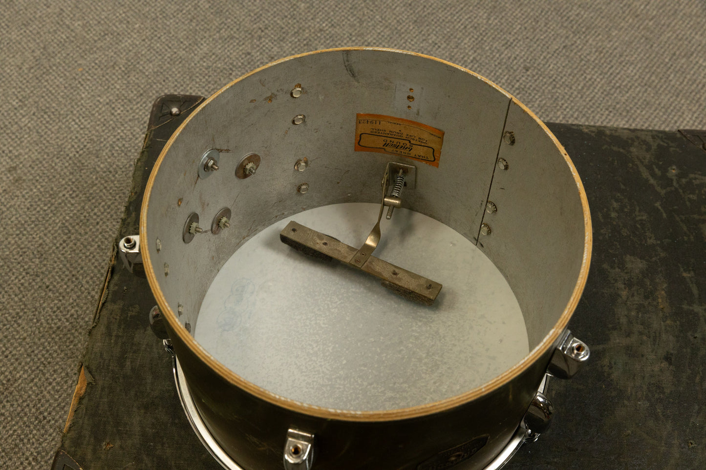 1970s Gretsch 8x12 Moonglow Satin Flame Tom