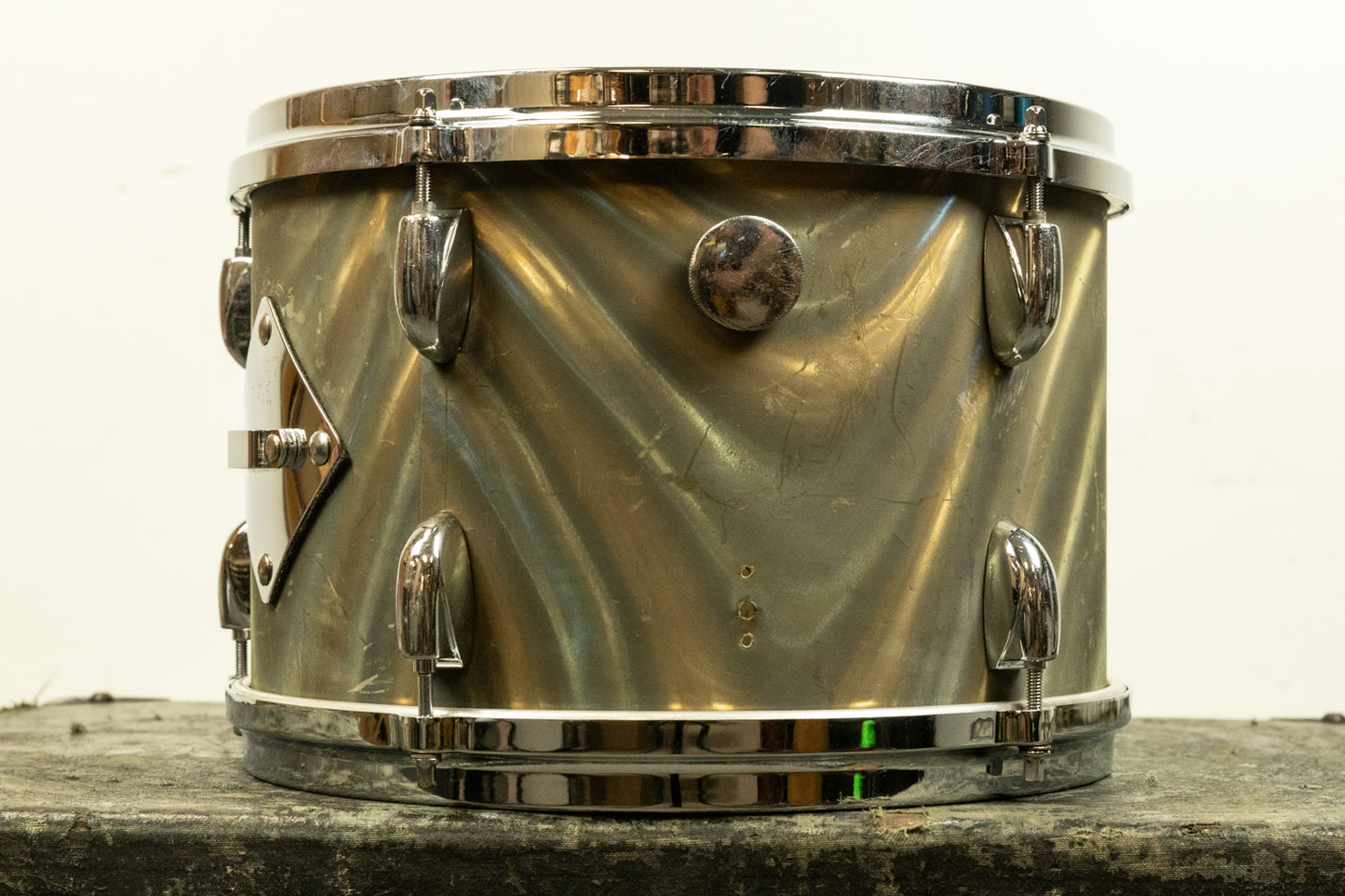 1970s Gretsch 8x12 Moonglow Satin Flame Tom