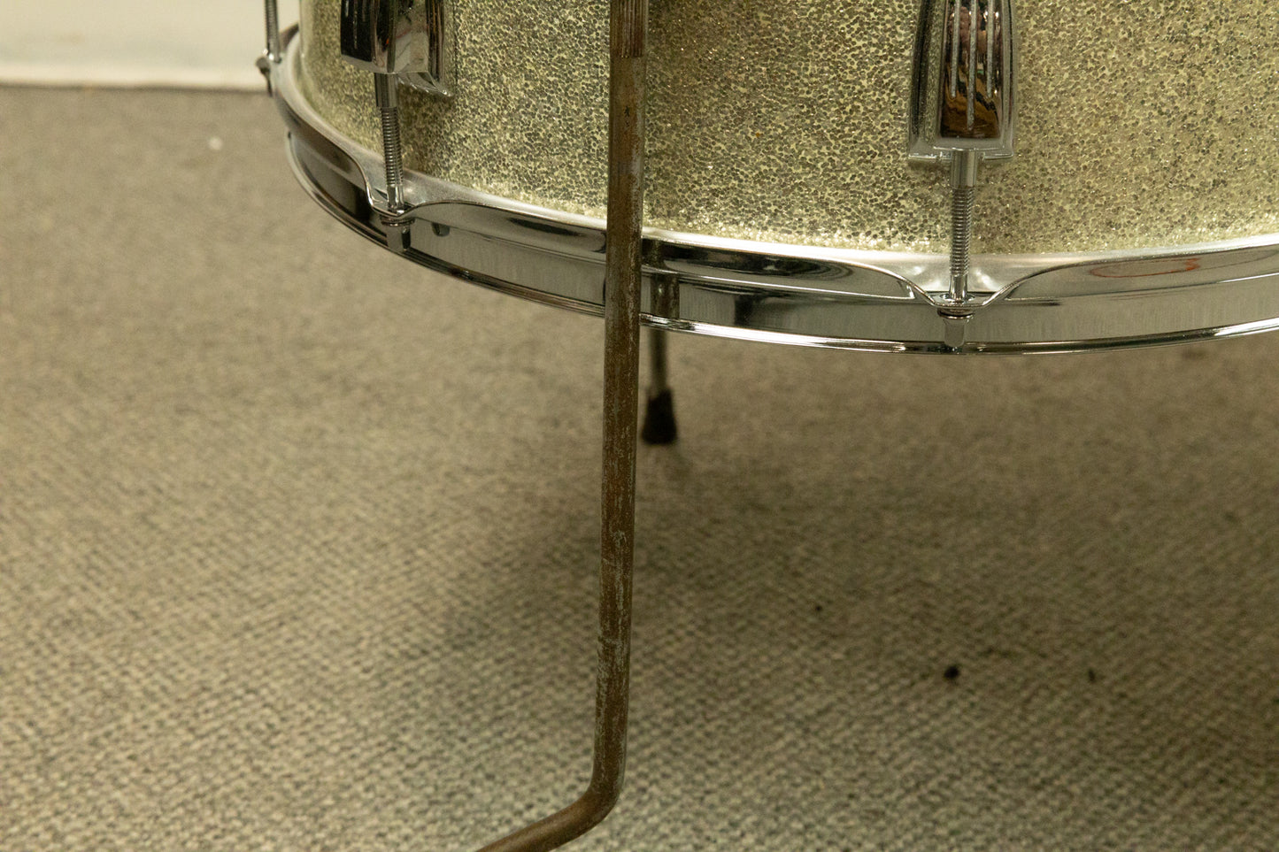 1970s Ludwig Silver Sparkle "Super Classic" Drum Set