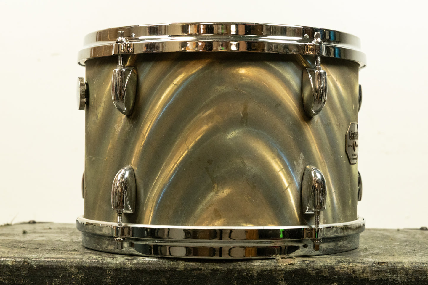 1970s Gretsch 8x12 Moonglow Satin Flame Tom