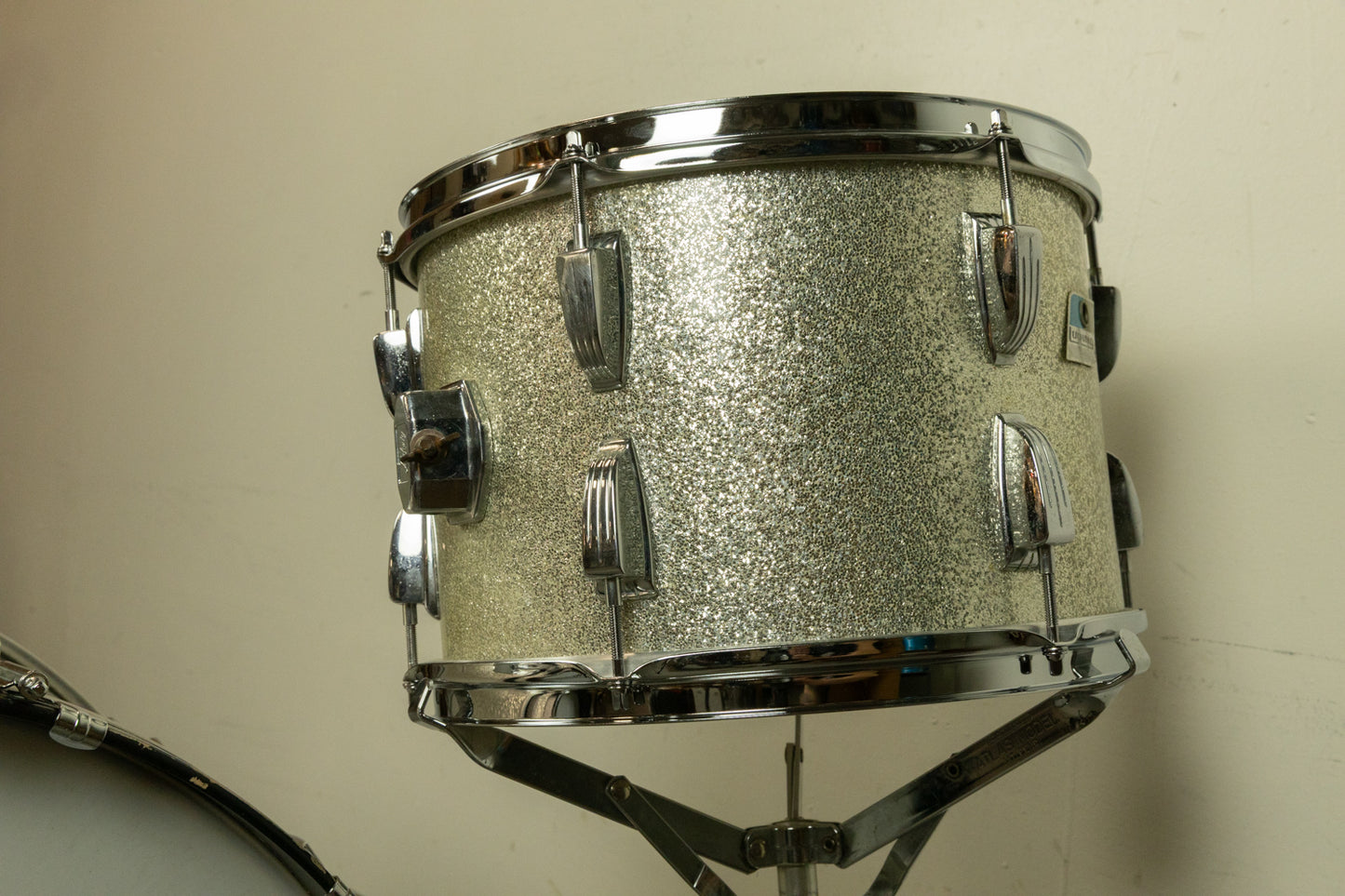 1970s Ludwig Silver Sparkle "Super Classic" Drum Set