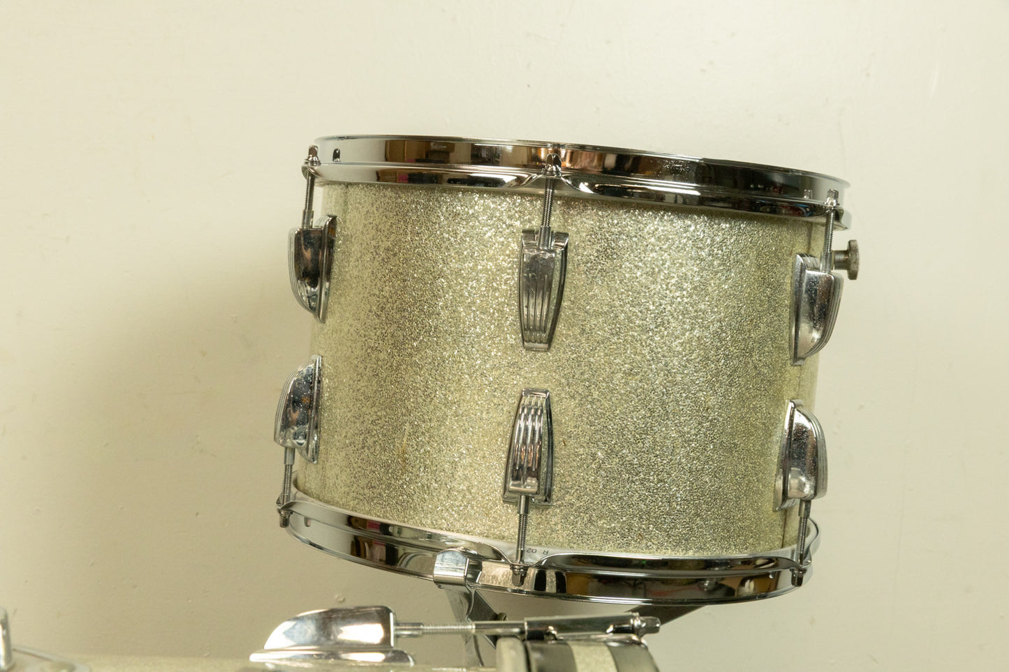 1970s Ludwig Silver Sparkle "Super Classic" Drum Set