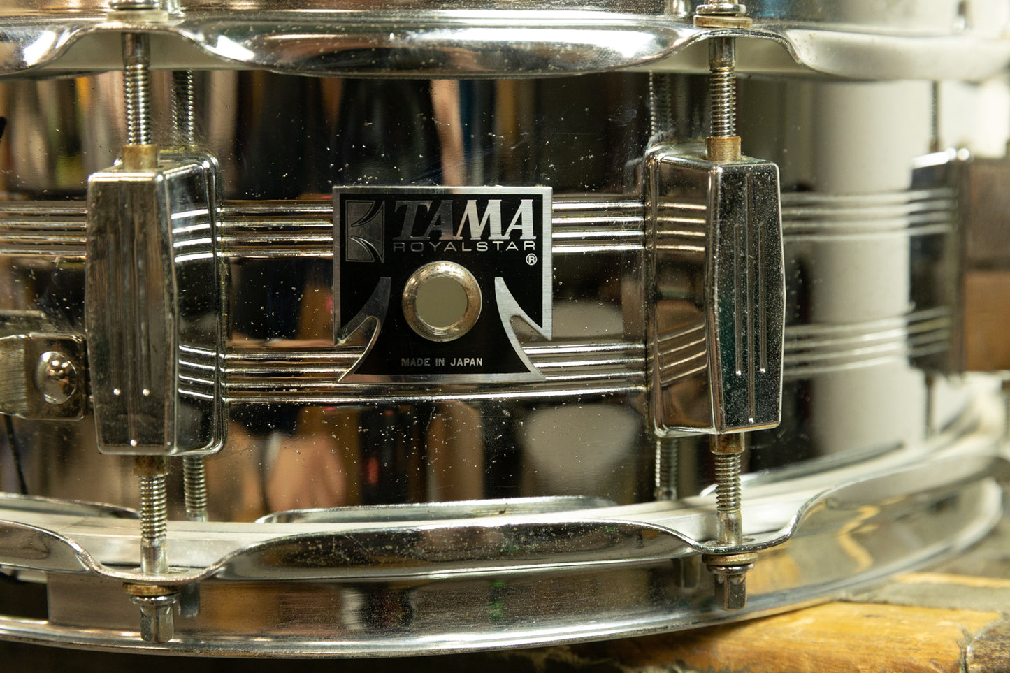1980s Tama 5x14 Swingstar Steel Snare Drum