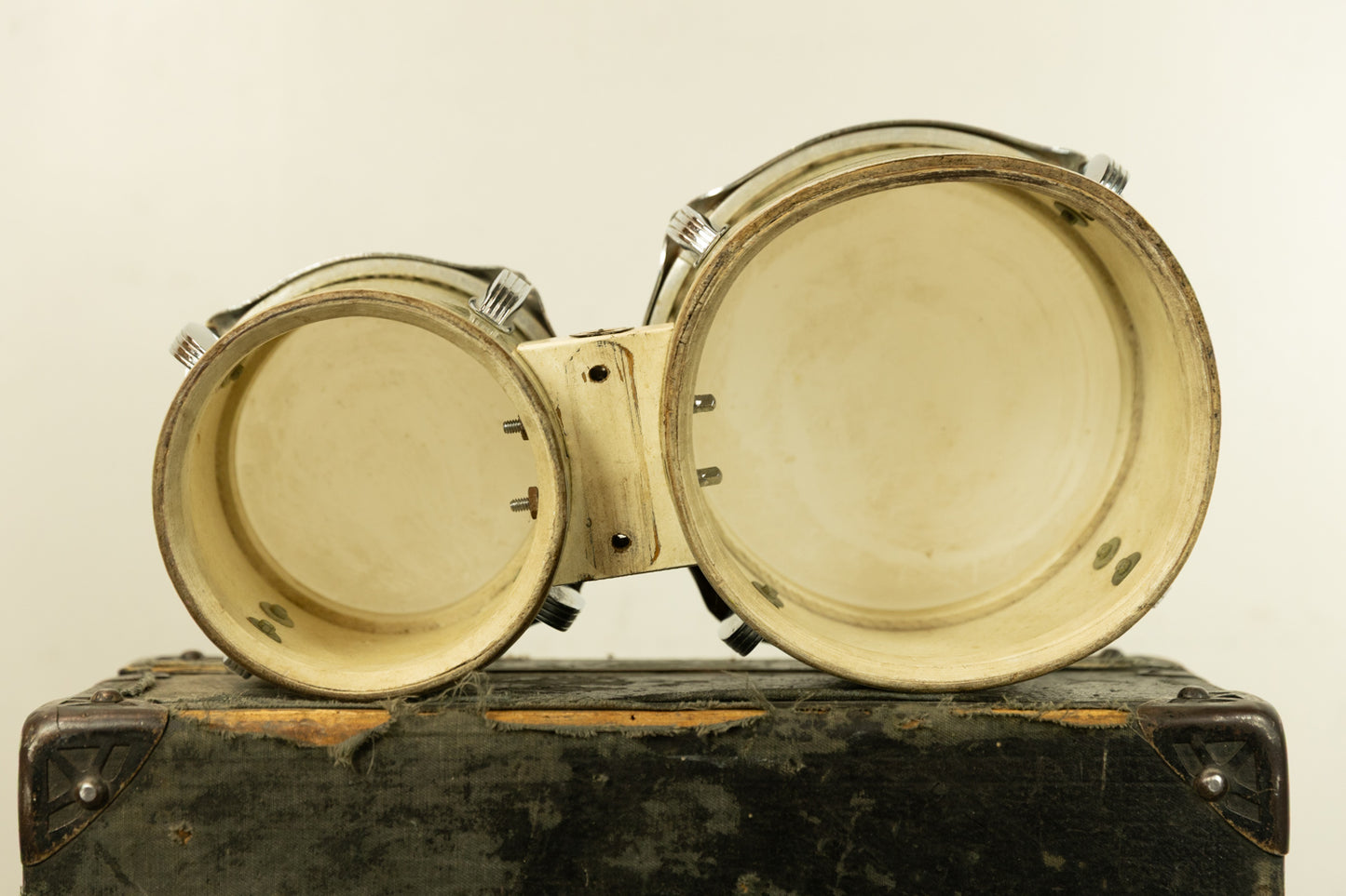 1960s Ludwig Silver Sparkle Bongos