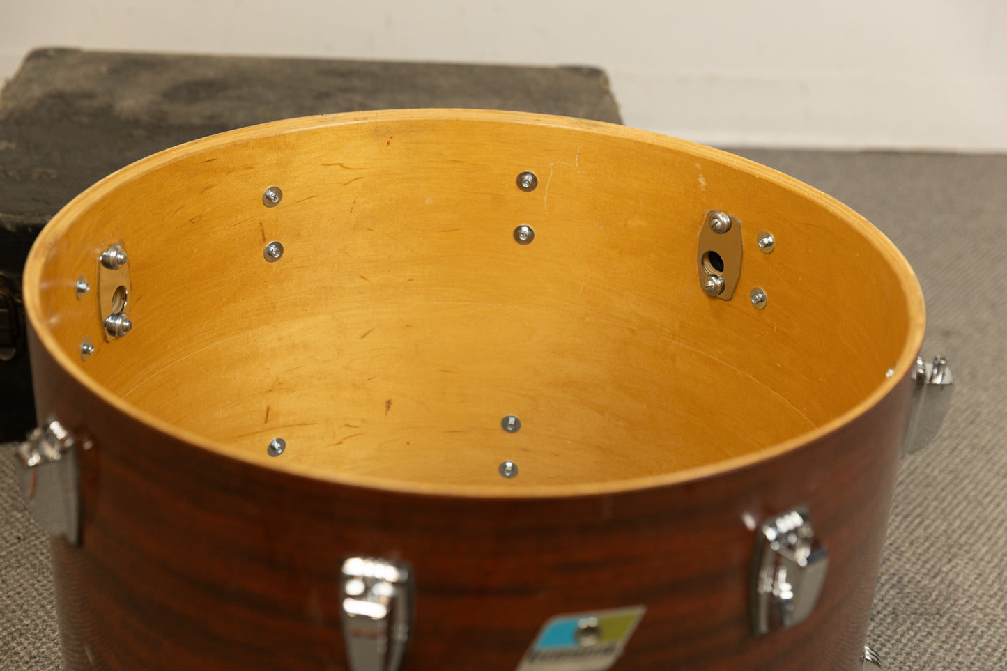 1970s Ludwig Mahogany Cortex "Classic Maple" Drum Set