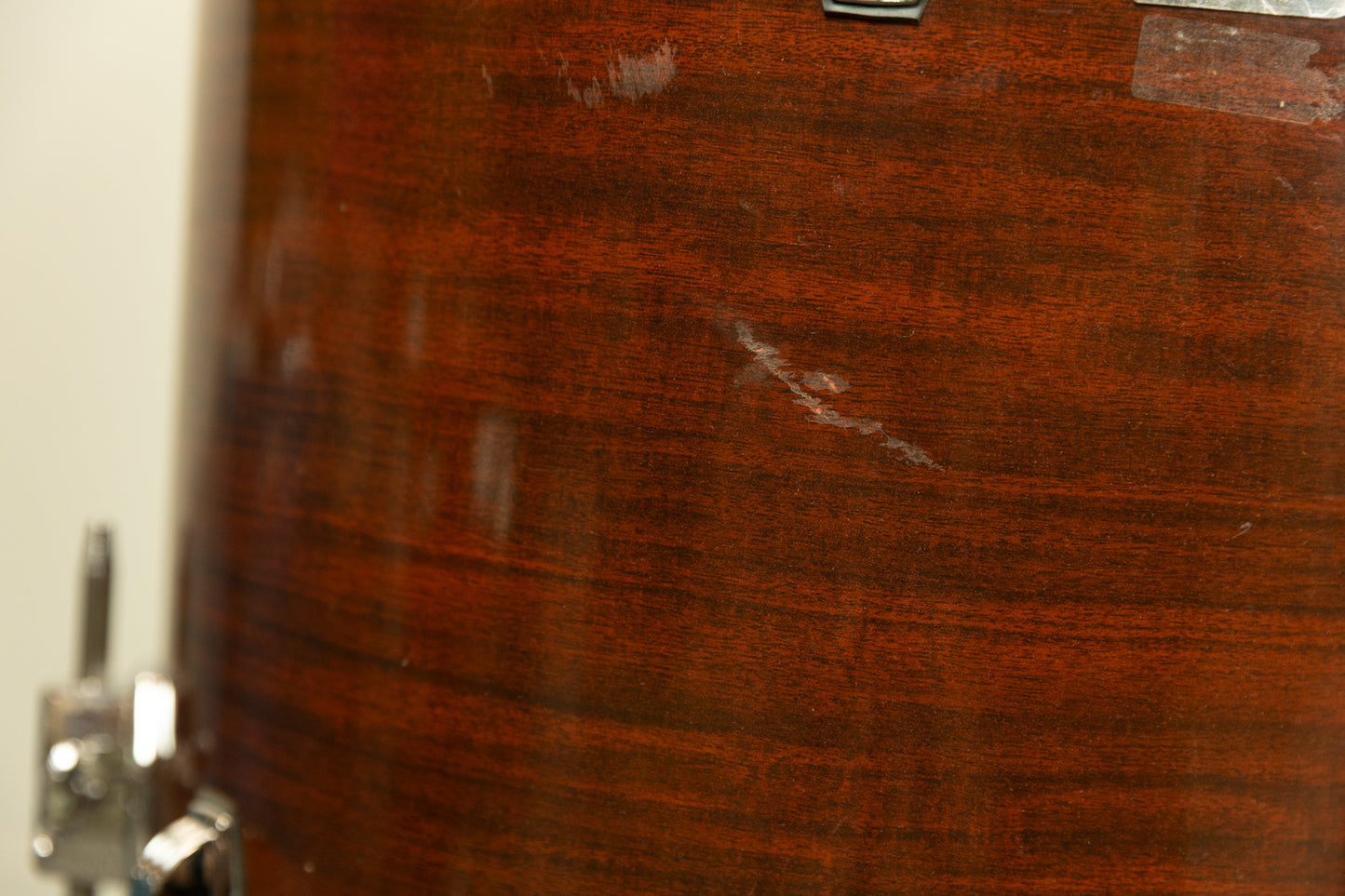 1970s Ludwig Mahogany Cortex "Classic Maple" Drum Set