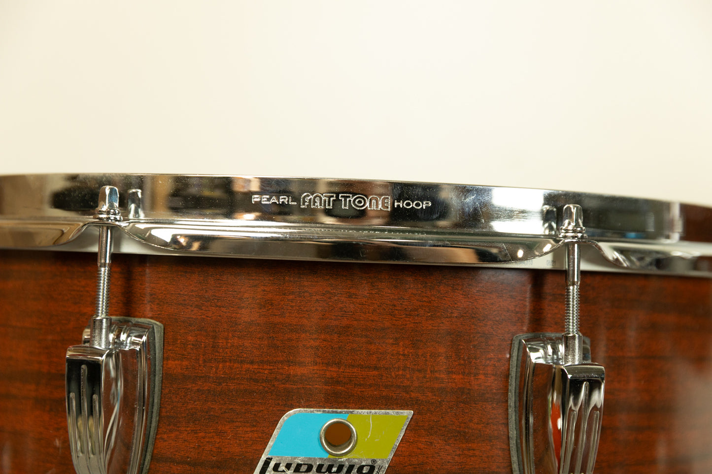 1970s Ludwig Mahogany Cortex "Classic Maple" Drum Set