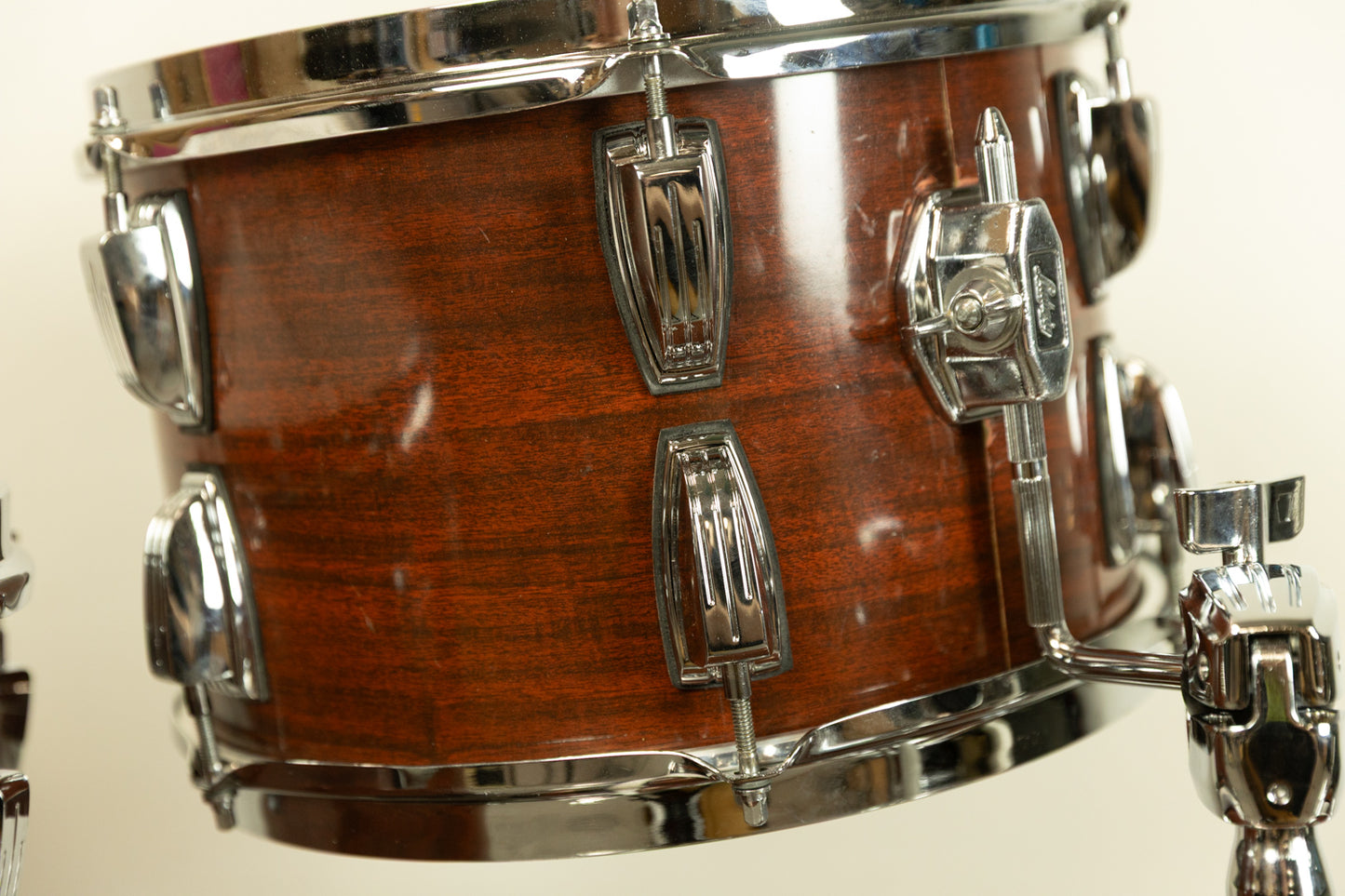 1970s Ludwig Mahogany Cortex "Classic Maple" Drum Set