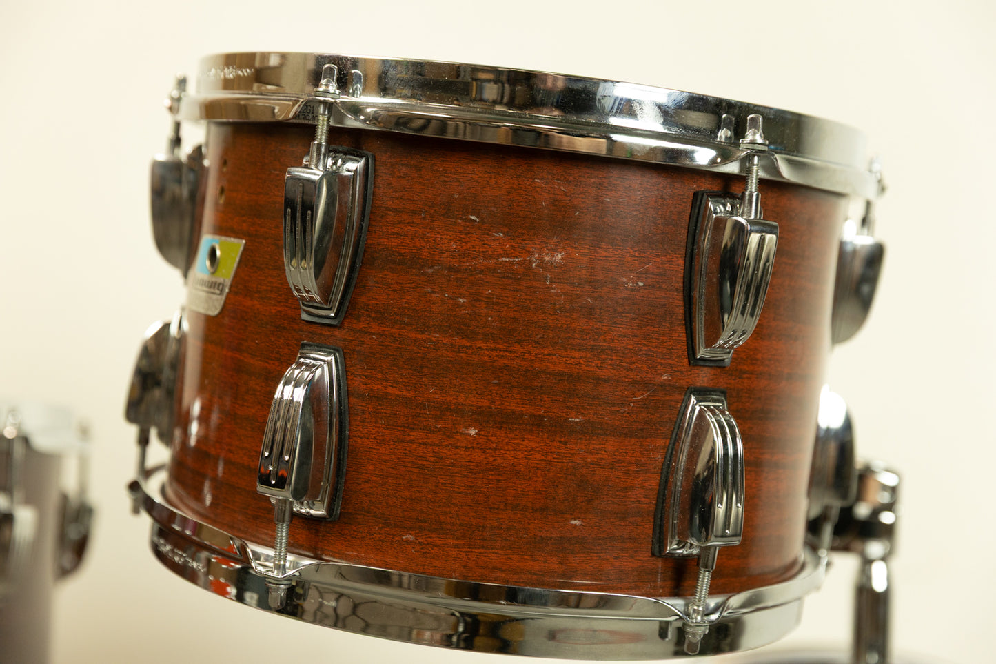 1970s Ludwig Mahogany Cortex "Classic Maple" Drum Set