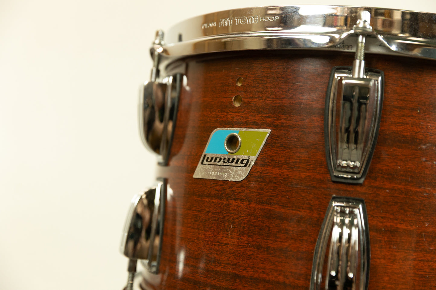 1970s Ludwig Mahogany Cortex "Classic Maple" Drum Set