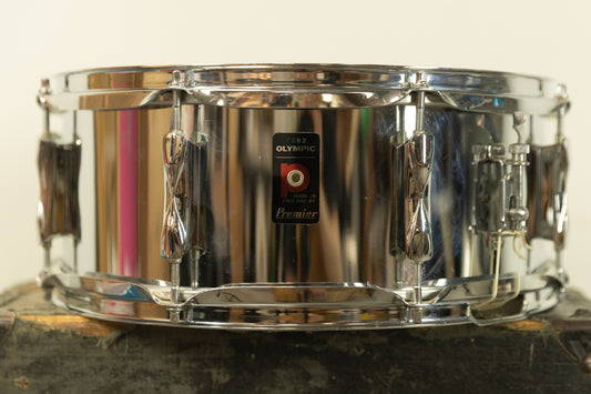 1970s Premier 5x14 "Olympic" Steel Snare Drum