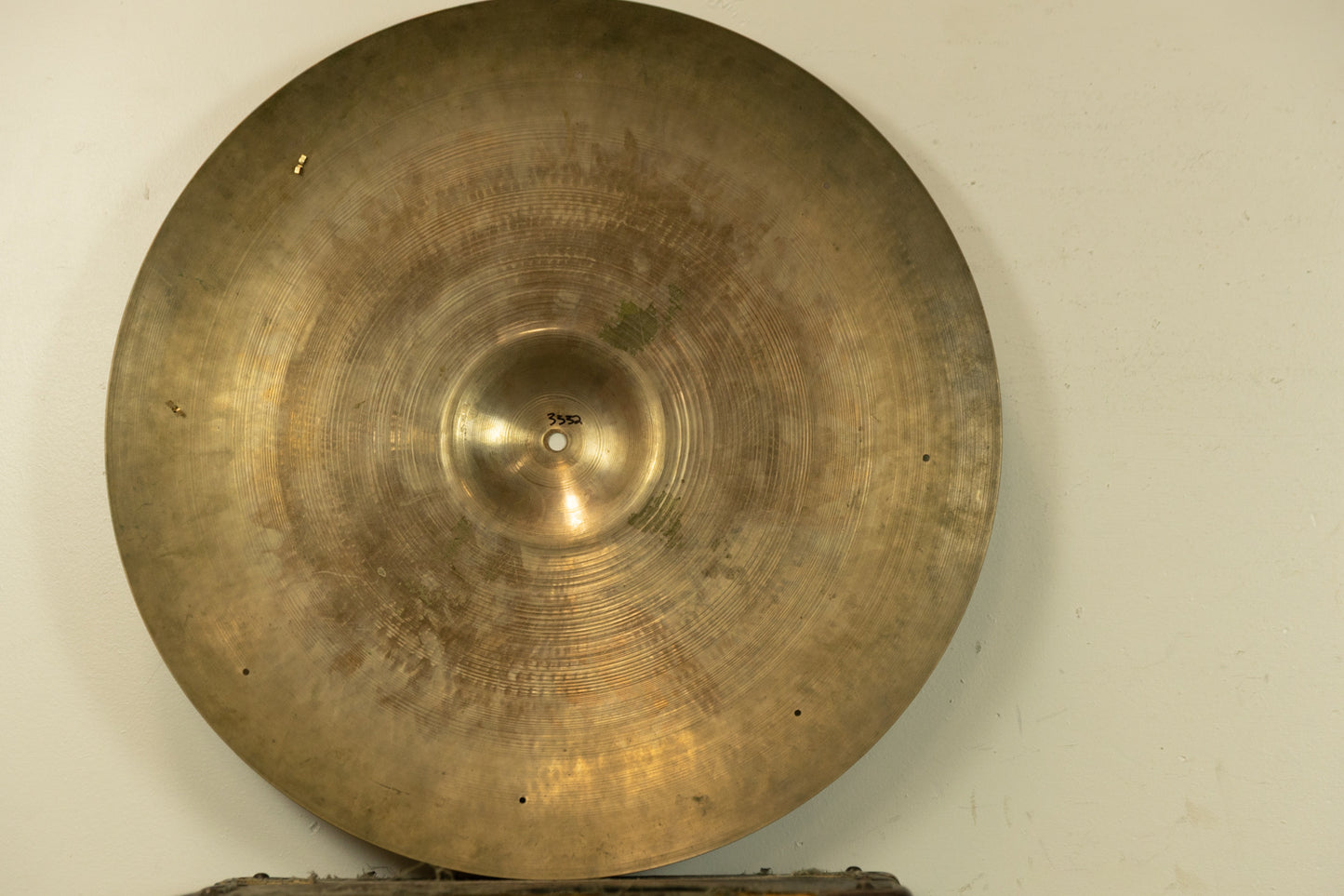 1950s Zildjian A 24" Sizzle Ride Cymbal 3332g