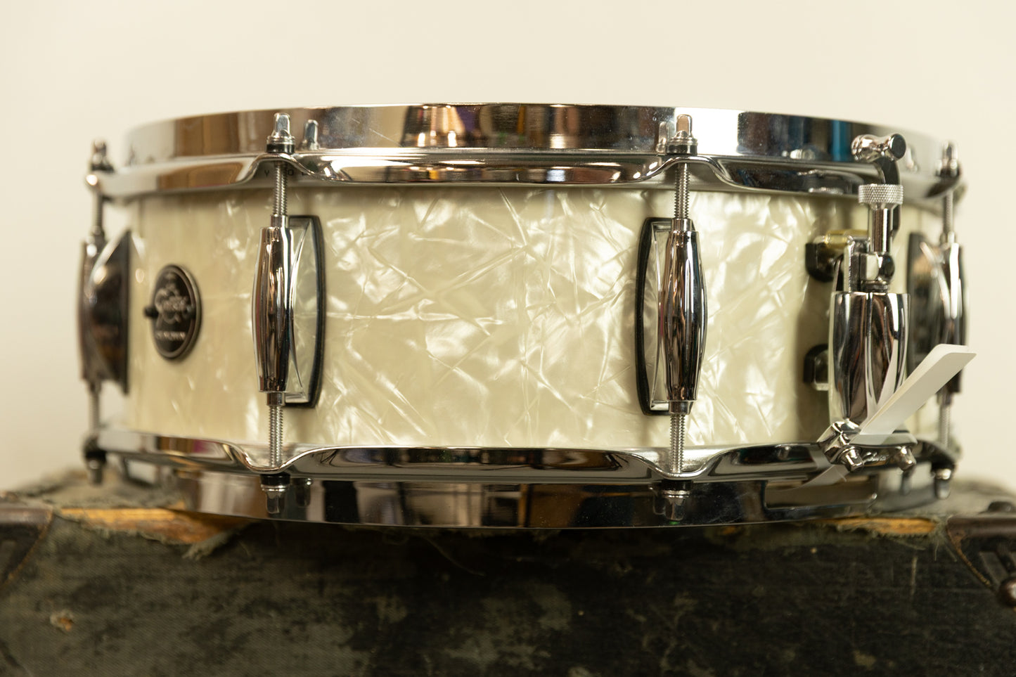Gretsch 5x14 Renown White Marine Pearl Snare Drum