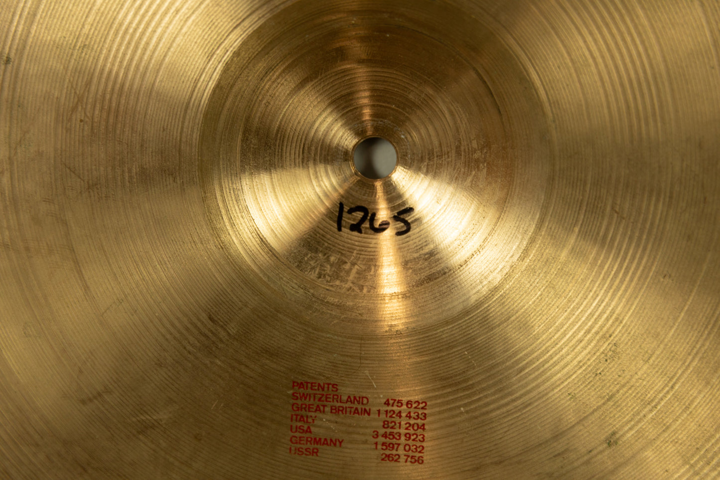Paiste 15" 2002 Sound Edge Hi Hat Cymbal 1256g