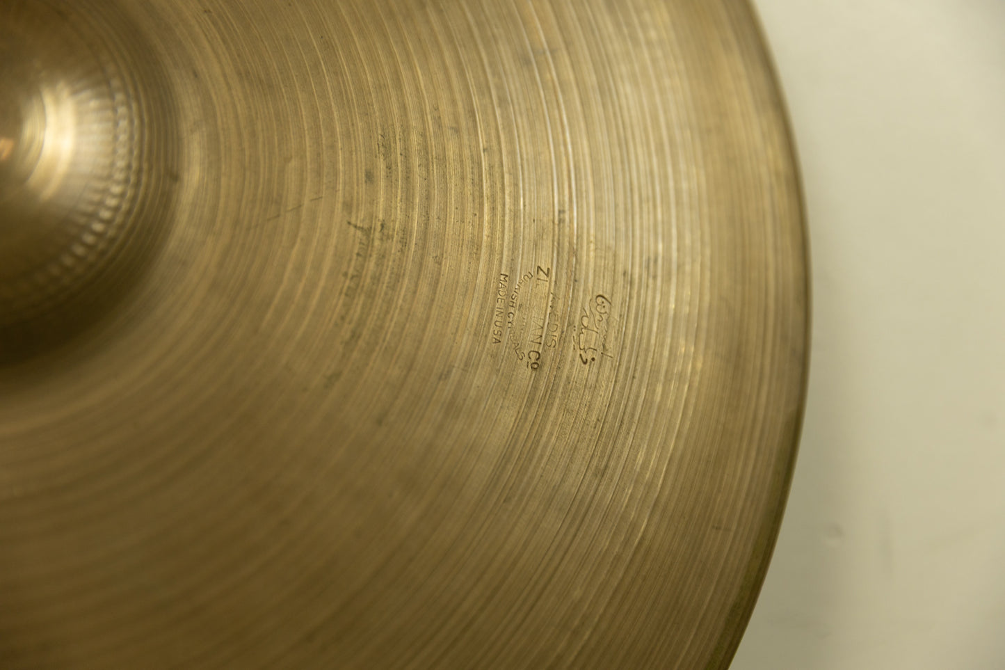 Vintage Zildjian A 15" Medium Hi Hat Cymbals 939g 1380g