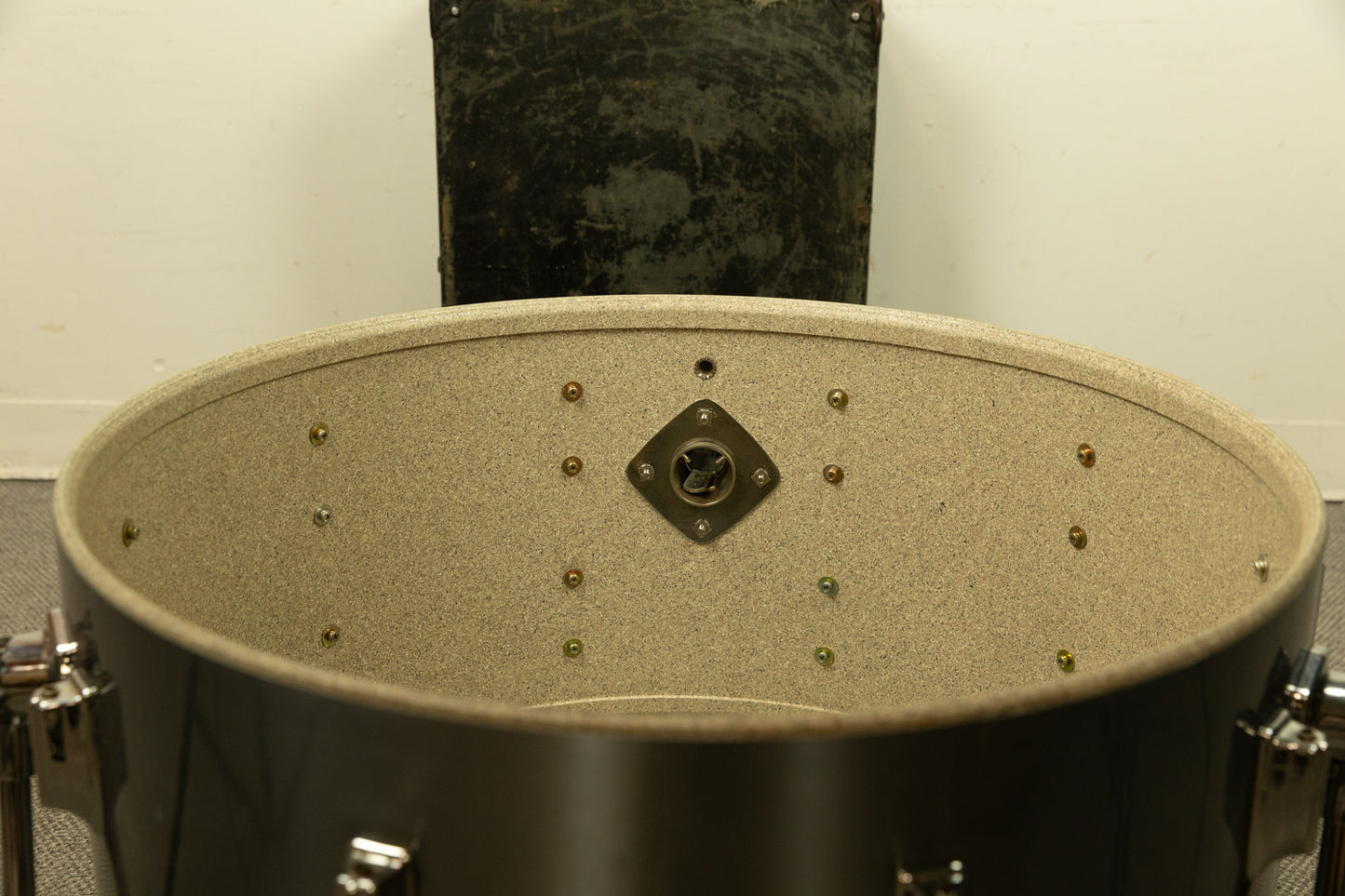 1970s Tama Imperialstar Royal Pewter Drum Set 14x26 9x13 and 16x16