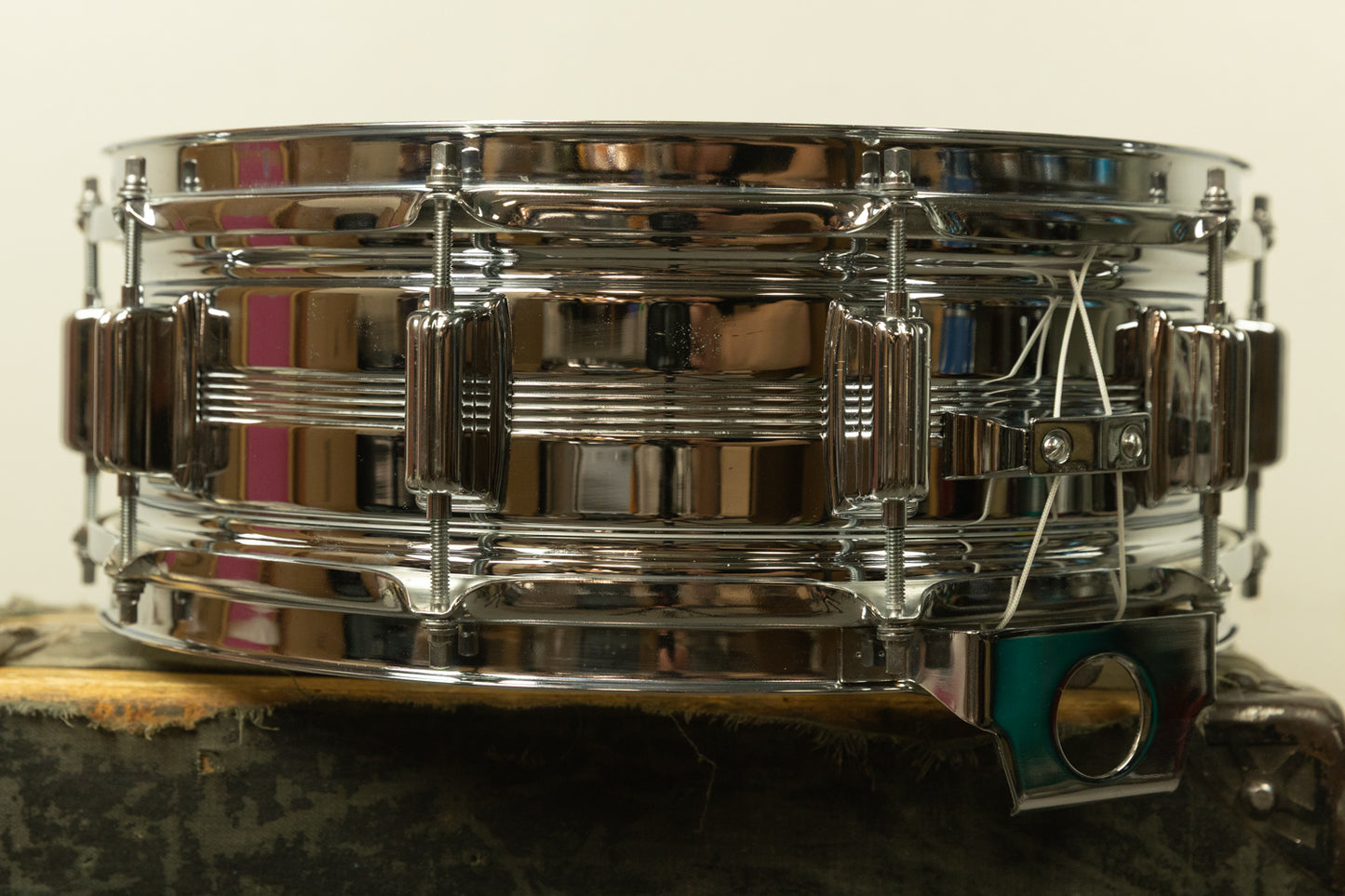 Vintage Rogers 5x14 Metal Dynasonic Snare Drum