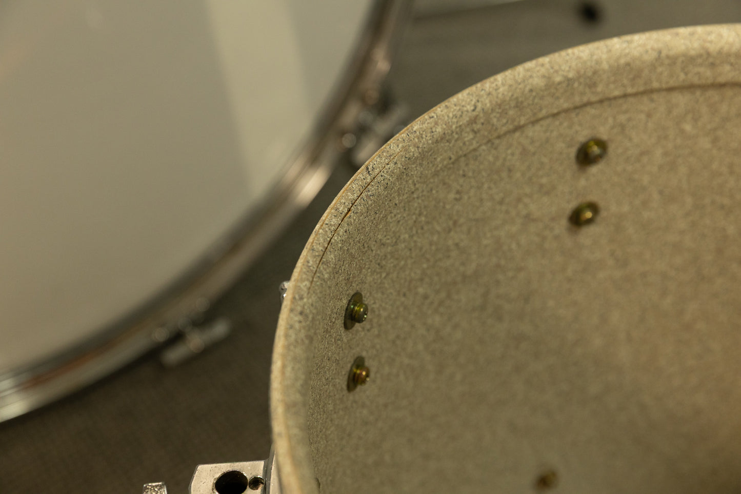 1970s Tama Imperialstar Royal Pewter Drum Set 14x26 9x13 and 16x16