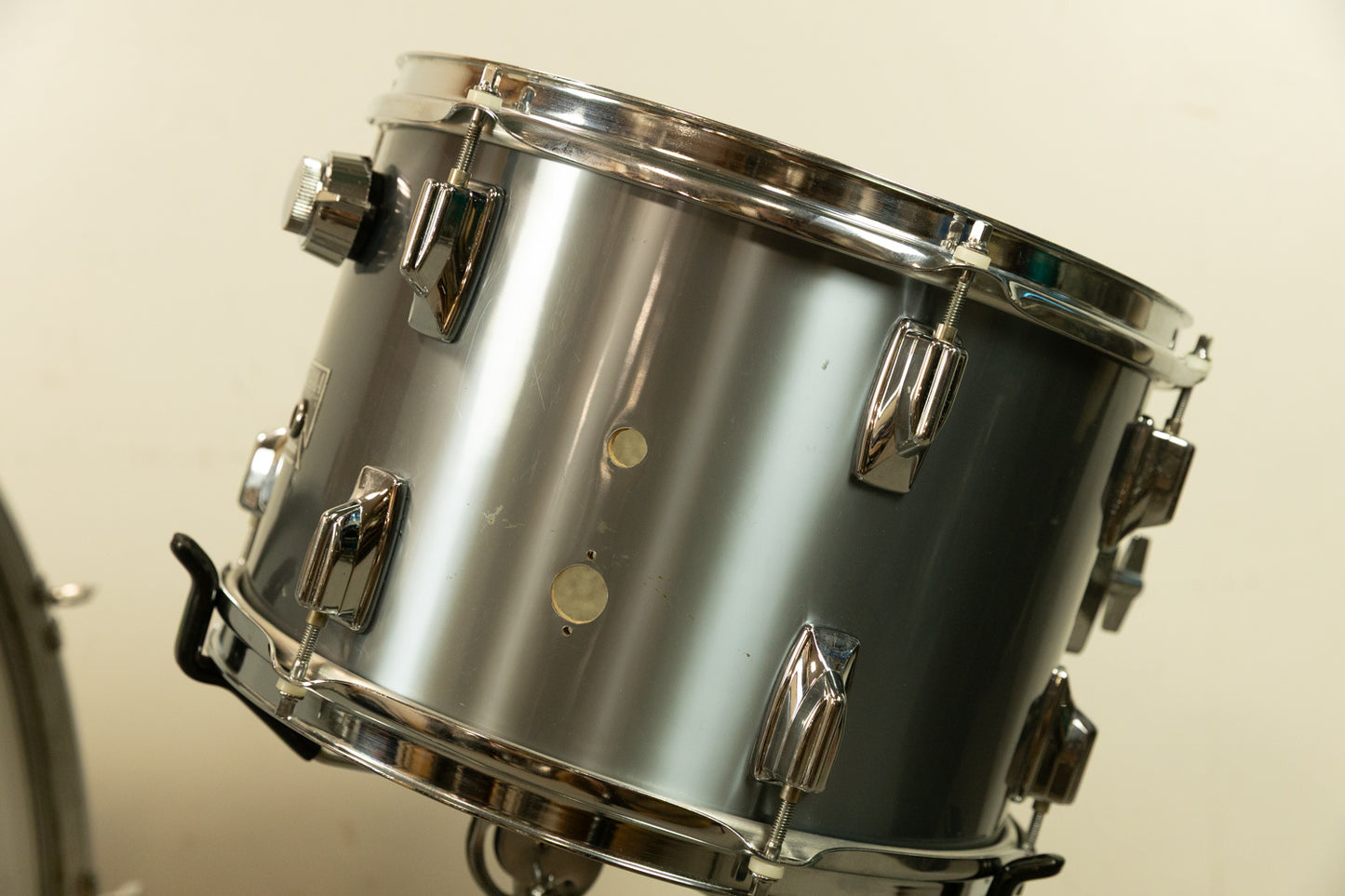 1970s Tama Imperialstar Royal Pewter Drum Set 14x26 9x13 and 16x16